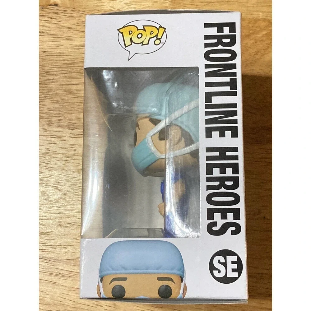 FRONTLINE HEROES Funko Pop! Vinyl Figure SE MALE #1‎ (Blue Scrubs) NURSE